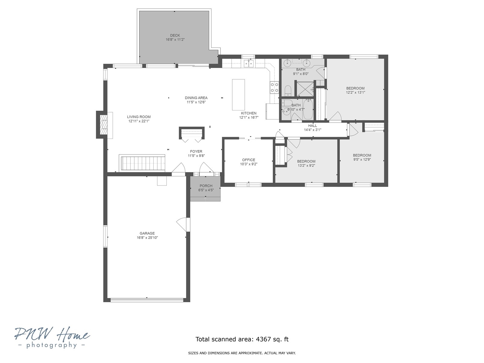 22417 4th Avenue Southeast Bothell, WA 98021 - Photo 27 of 27 a picture of a floor plan