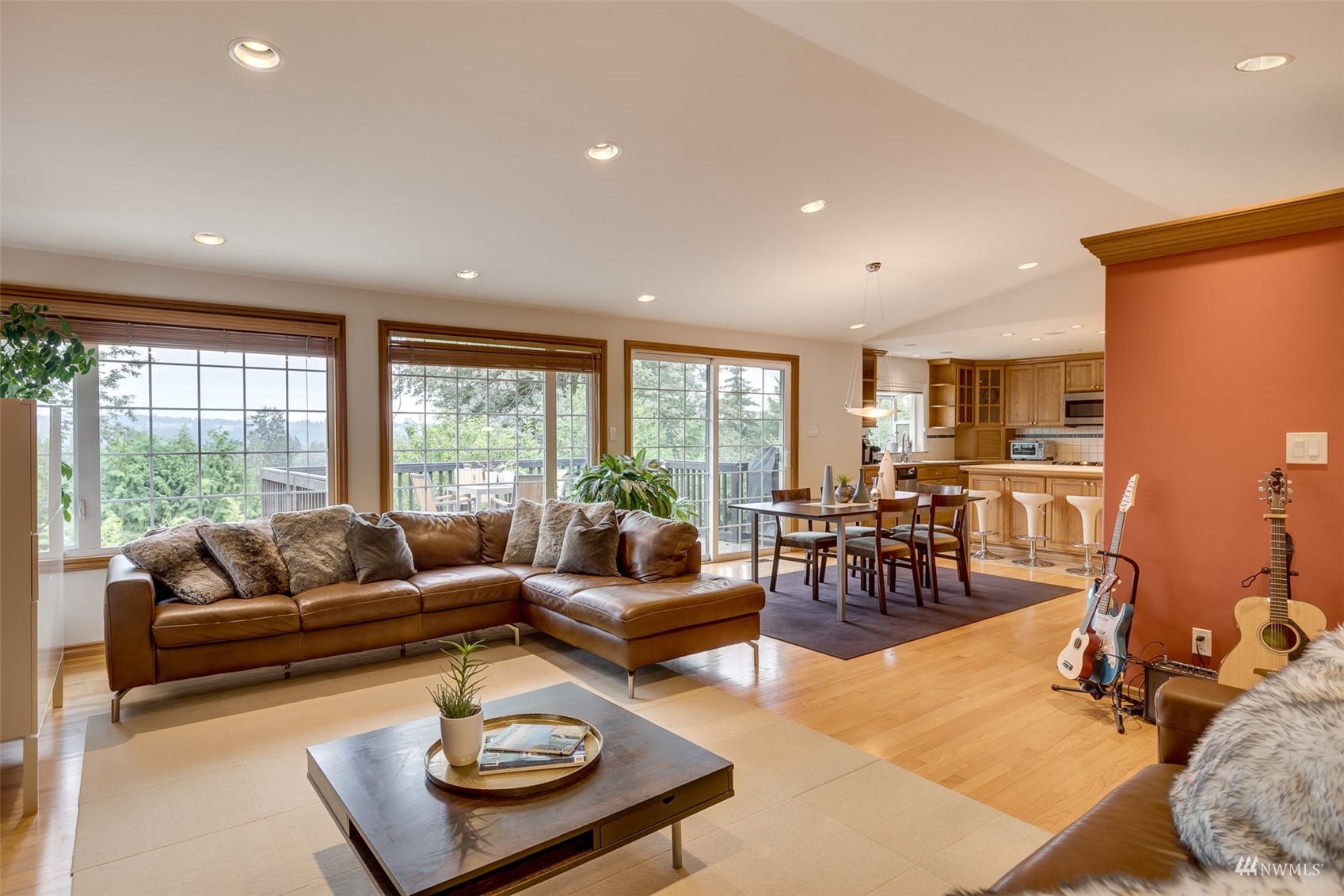22417 4th Avenue Southeast Bothell, WA 98021 - Photo 4 of 27 a living room with furniture and a large window