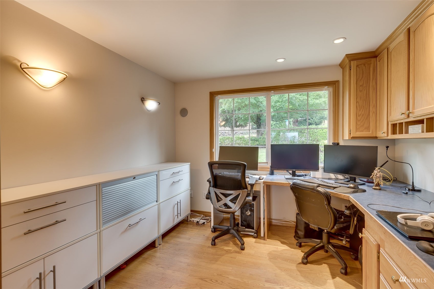 22417 4th Avenue Southeast Bothell, WA 98021 - Photo 10 of 27 a view of a workspace with furniture and a window