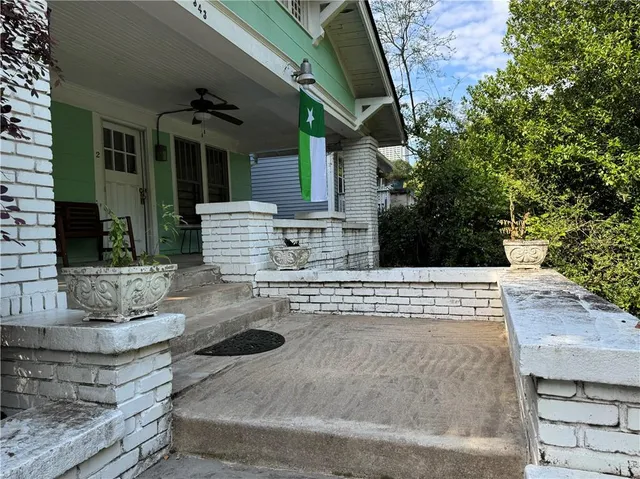 a view of house with outdoor space