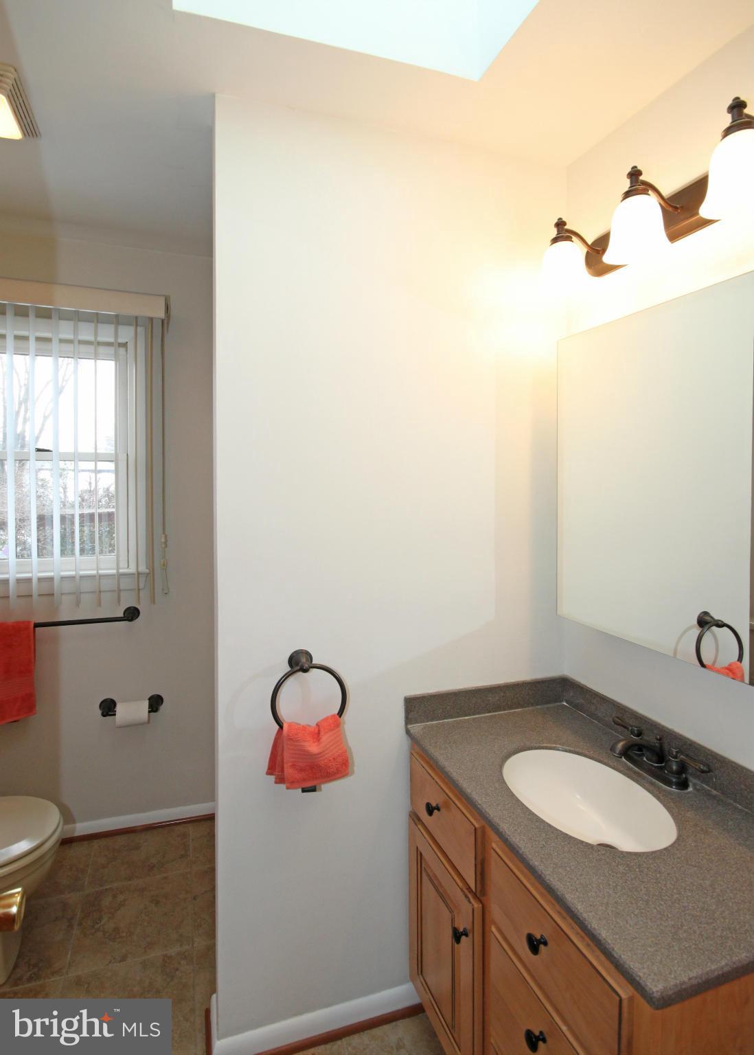 5413 Montgomery Street Springfield, VA 22151 - Photo 14 of 24 a bathroom with a sink and a mirror