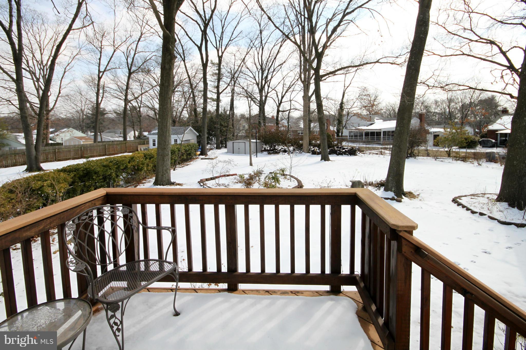 5413 Montgomery Street Springfield, VA 22151 - Photo 22 of 24 a view of a balcony with trees