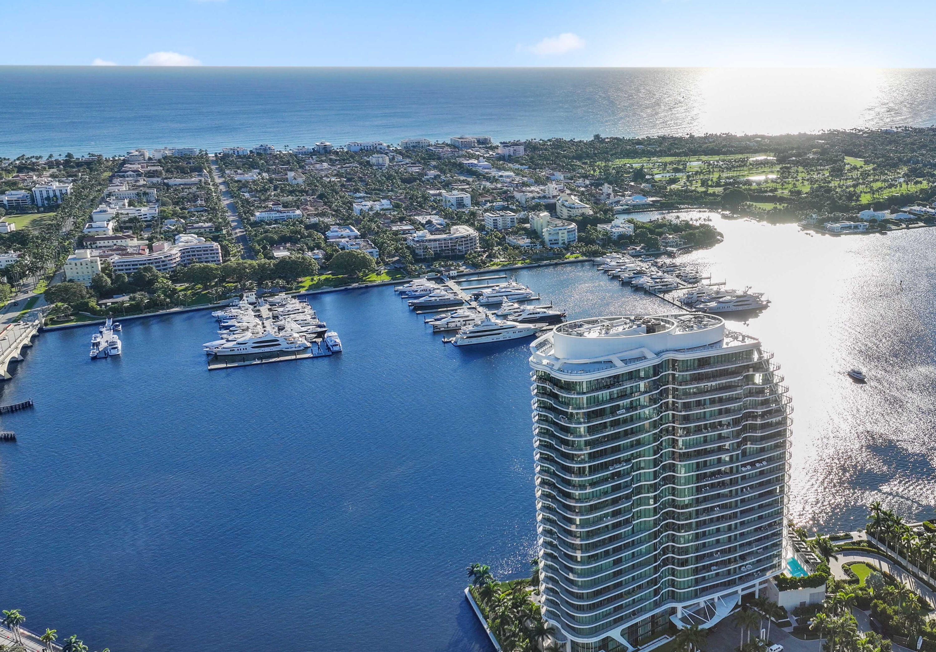 1100 South Flagler Drive, Unit 1801 West Palm Beach, FL 33401 - Photo 1 of 56 The Bristol Aerial
