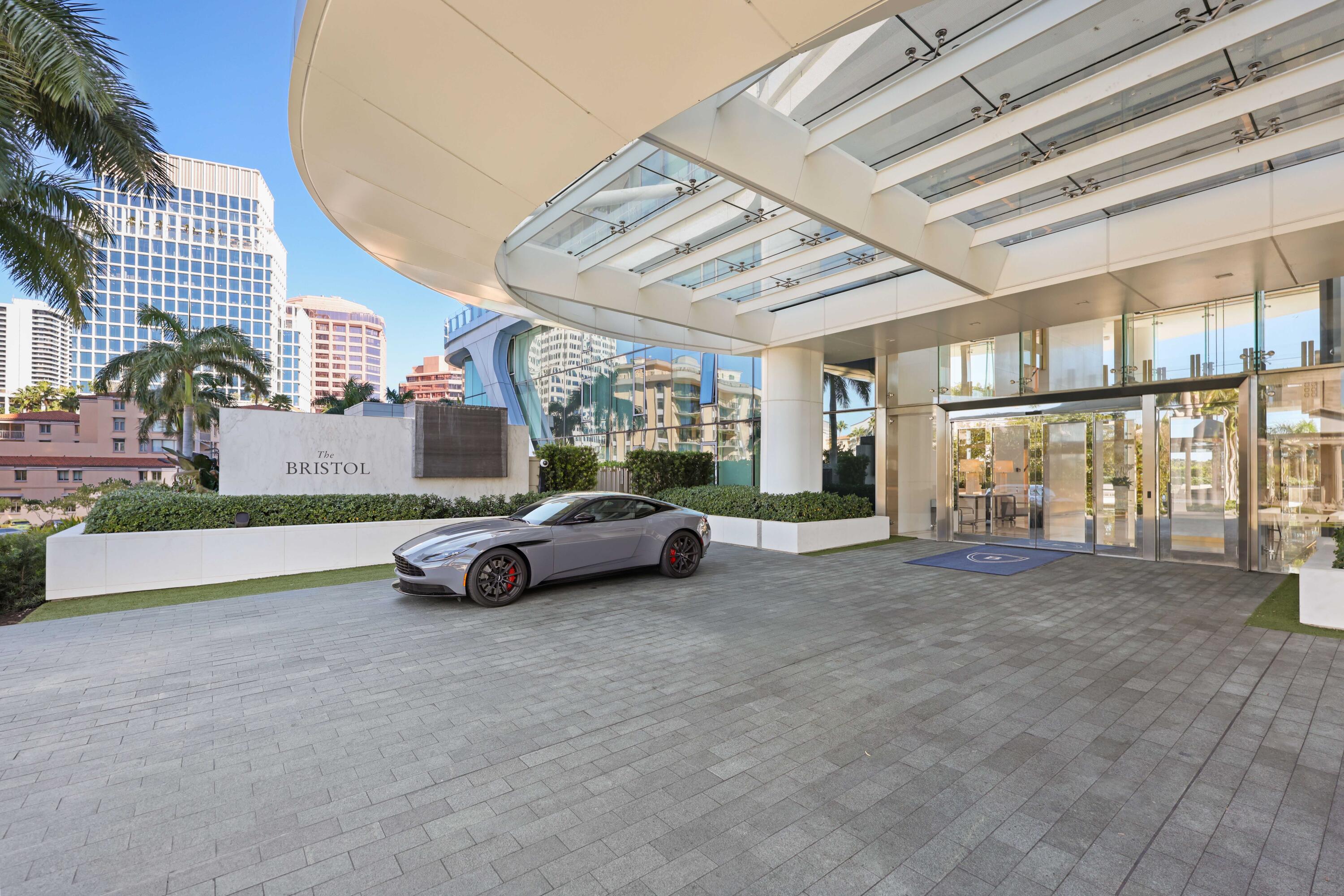 1100 South Flagler Drive, Unit 1801 West Palm Beach, FL 33401 - Photo 6 of 56 The Bristol Entrace