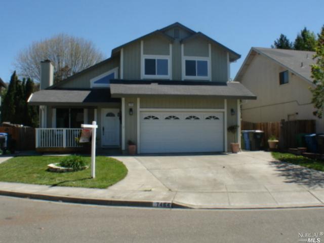 7464 Monet Place Rohnert Park, CA 94928 - Photo 1 of 1 a front view of a house with garden