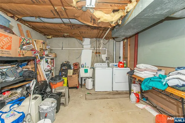 a view of storage and utility room