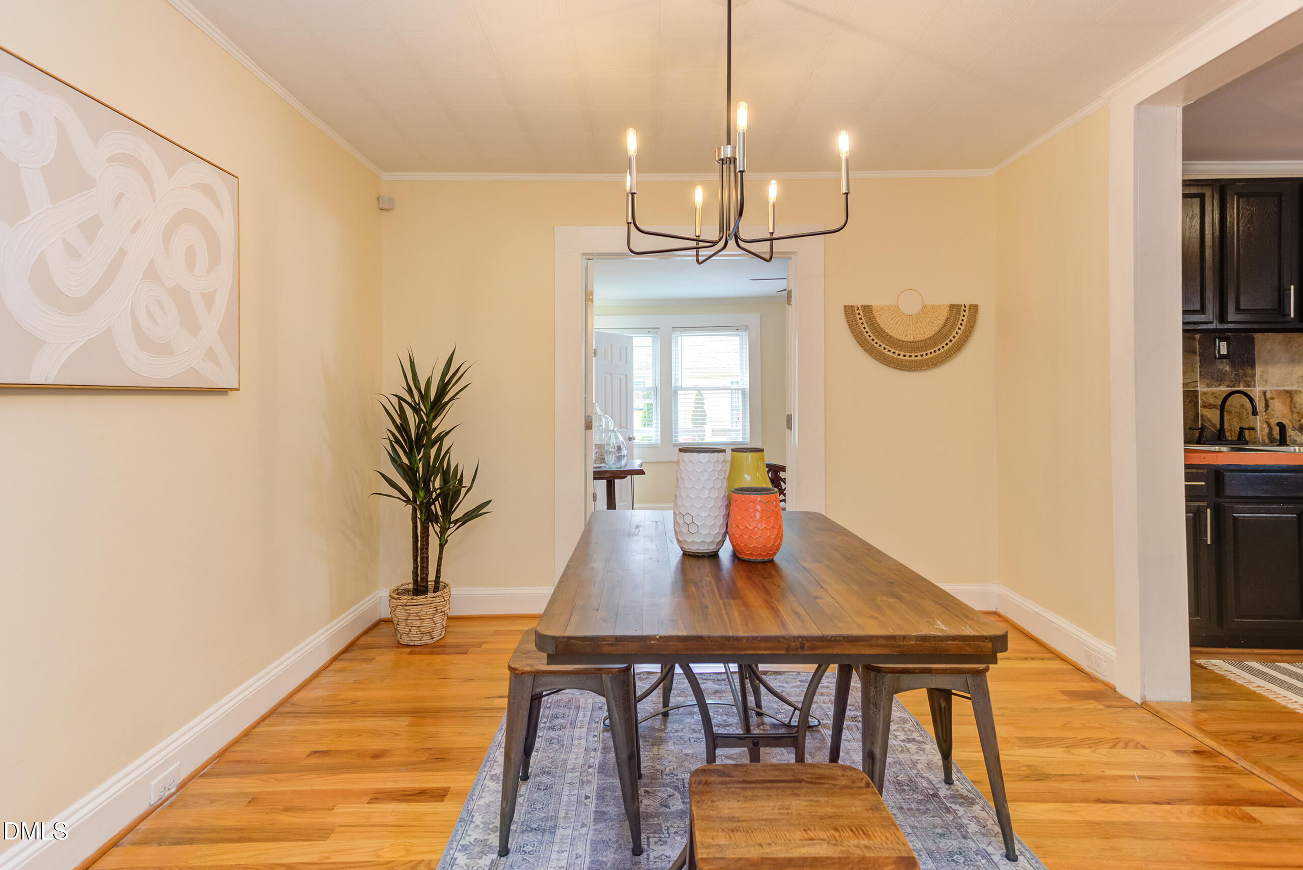 1109 North Elizabeth Street Durham, NC 27701 - Photo 13 of 44 a view of a dining room with furniture and wooden floor