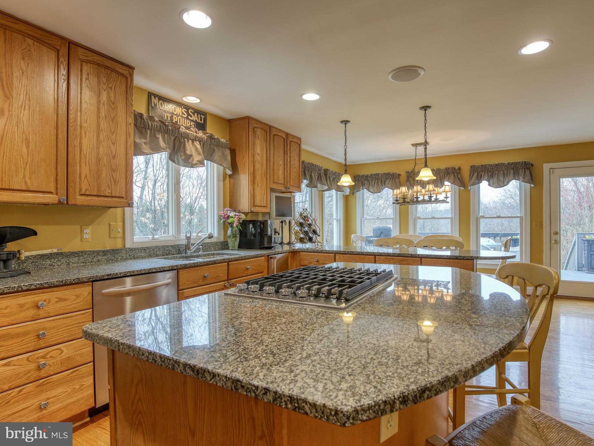 249 McGuire Road Winchester, VA 22603 - Photo 20 of 54 Granite island with cooktop