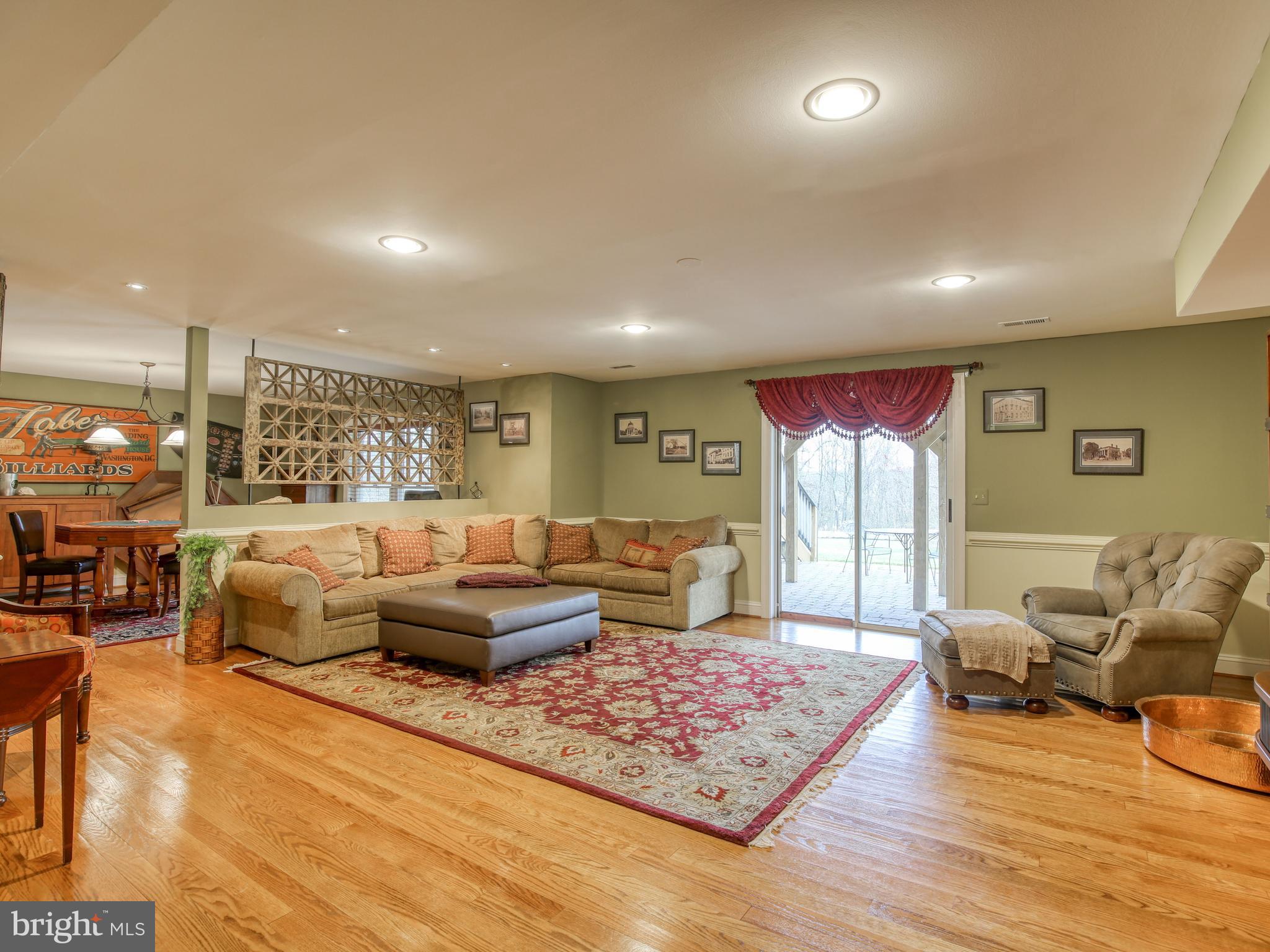 249 McGuire Road Winchester, VA 22603 - Photo 44 of 54 Lower level family room w/ patio access