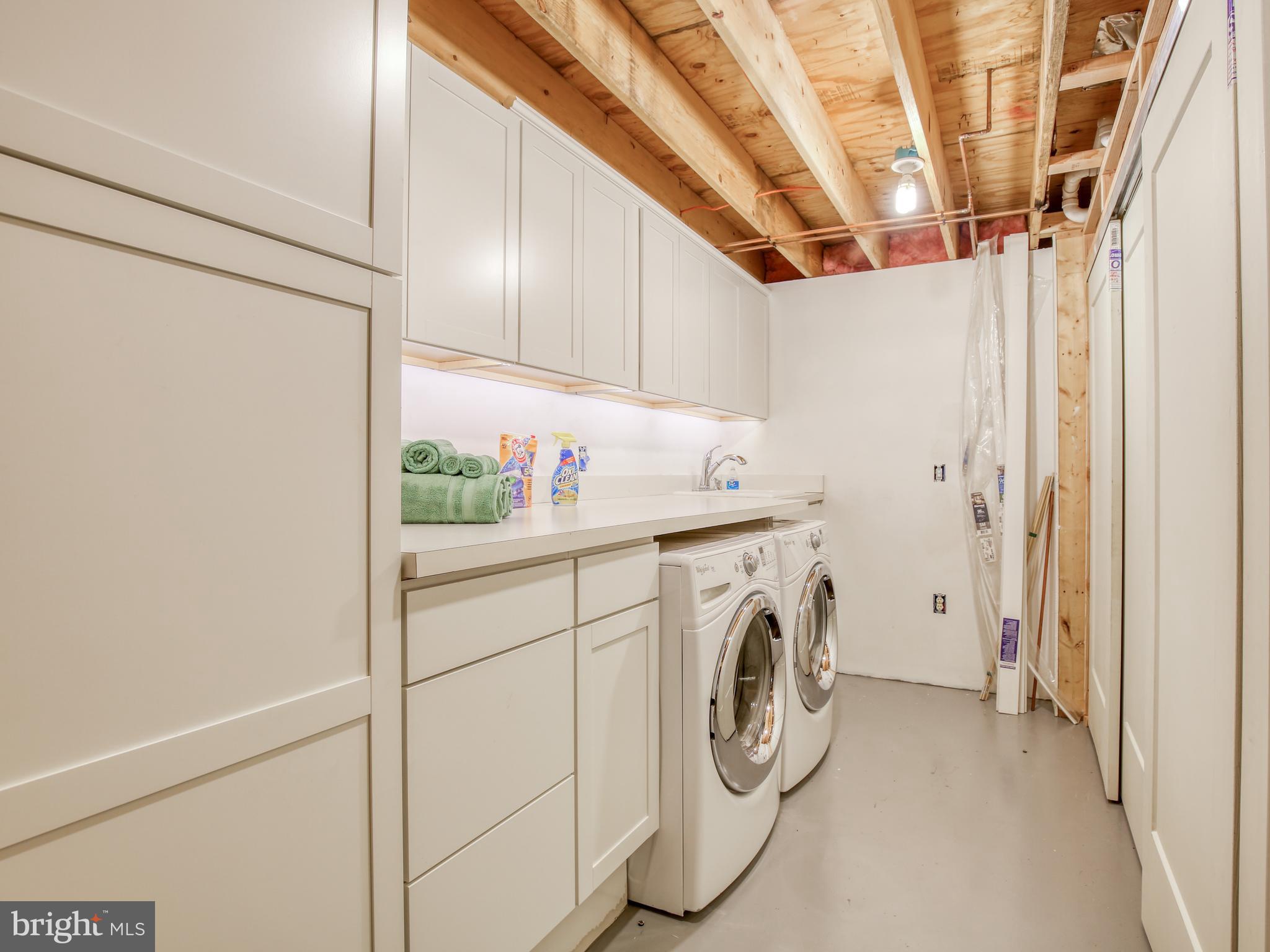 249 McGuire Road Winchester, VA 22603 - Photo 53 of 54 Lower level laundry w/tons of storage and sink