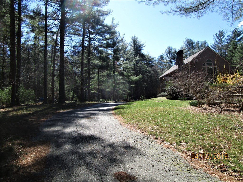446 Austin Farm Road Exeter, RI 02822 - Photo 4 of 40 PAVED DRIVEWAY TO HOME