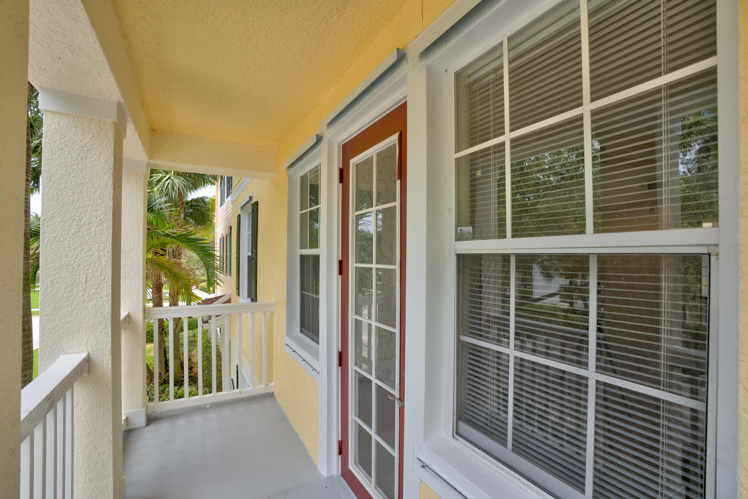 224 Murcia Drive, Unit 201 Jupiter, FL 33458 - Photo 3 of 36 a view of balcony with a door