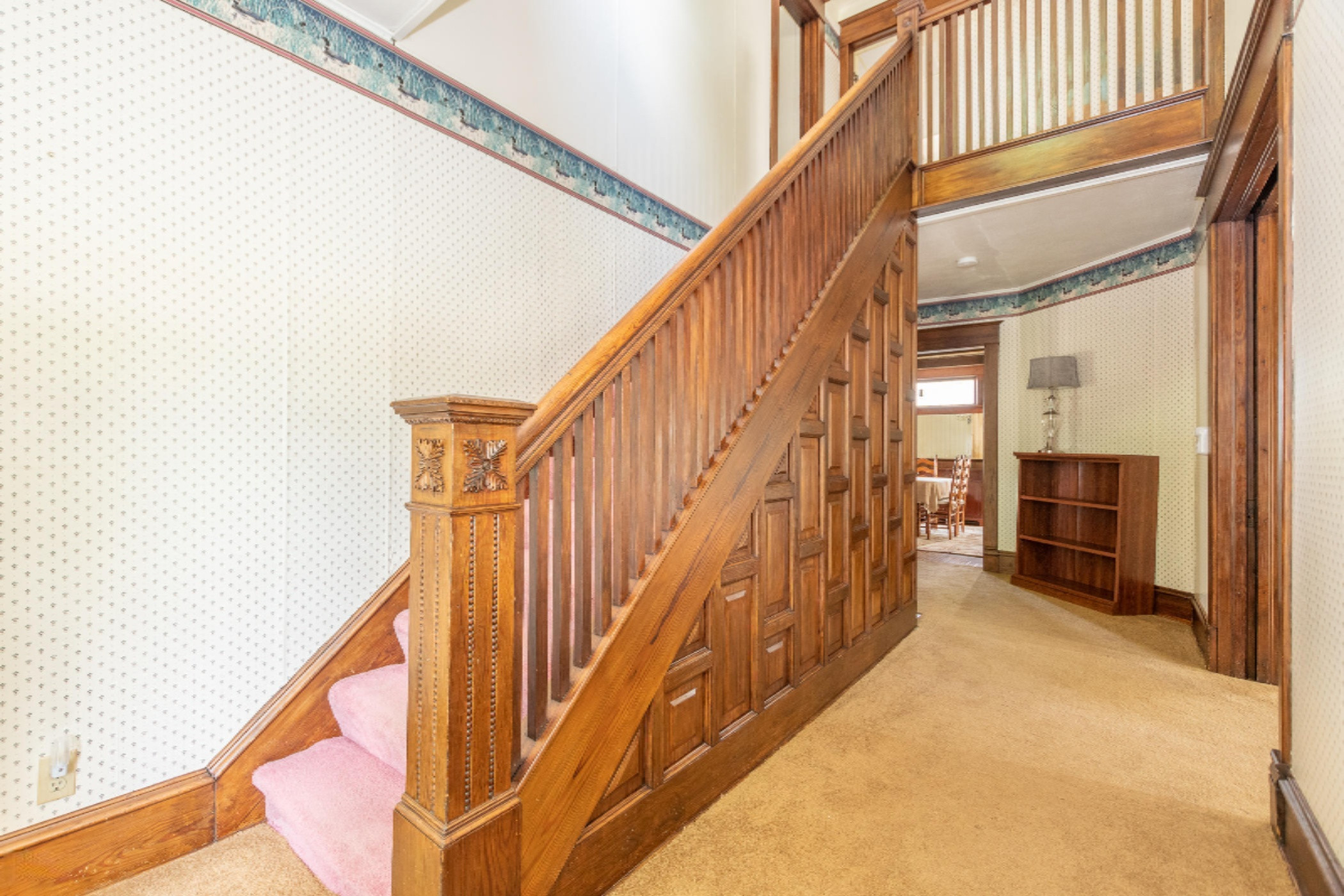 119 West Bennett Street Three Rivers, MI 49093 - Photo 8 of 19 staircase