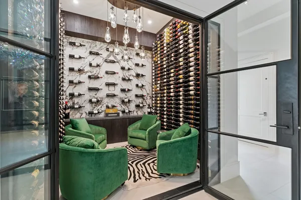 a bedroom with furniture and a couch