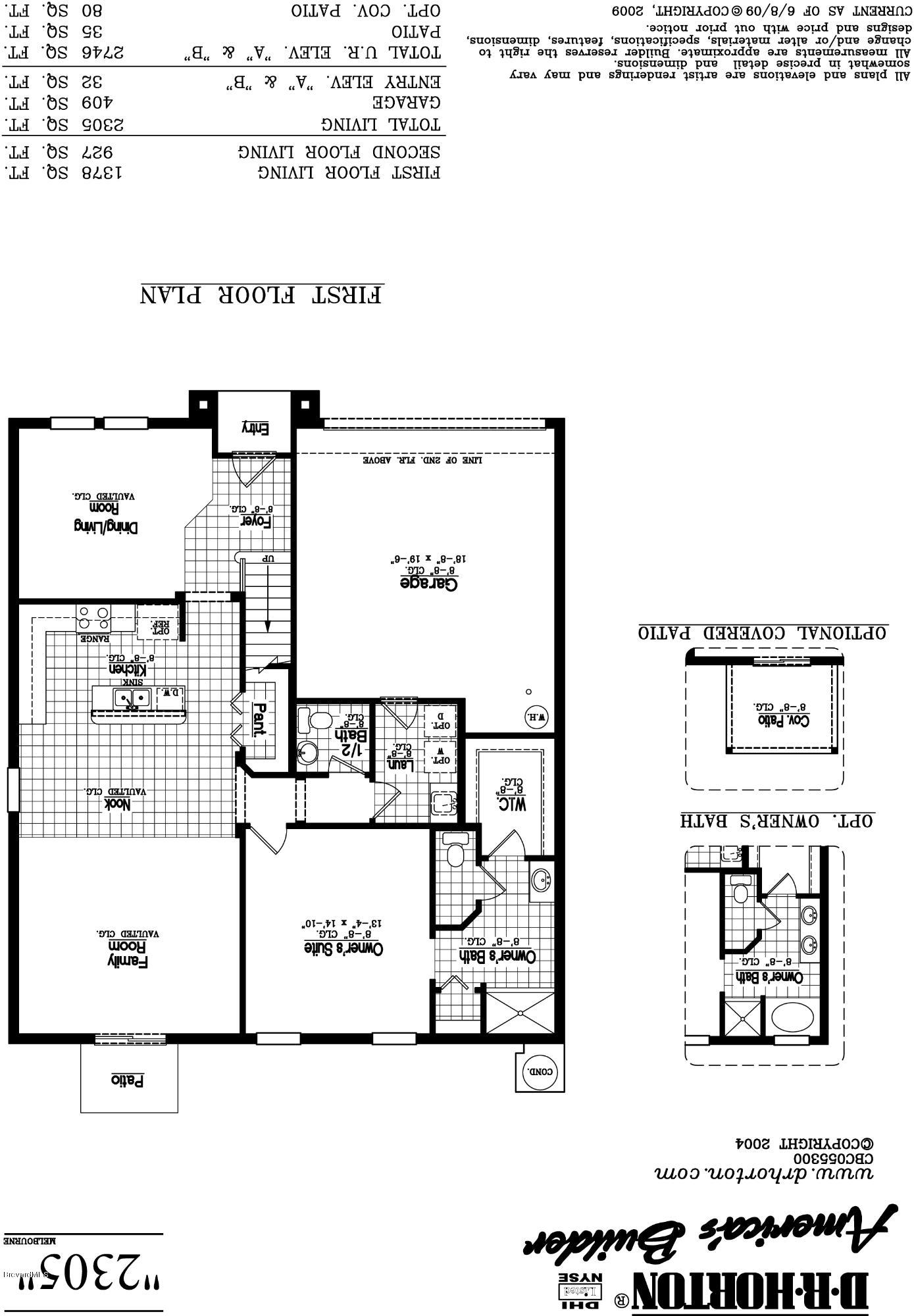 1695 Litchfield Drive West Melbourne, FL 32904 - Photo 1 of 3 2305 A and B-1