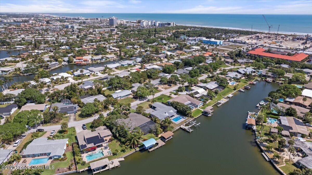 1125 Samar Road Cocoa Beach, FL 32931 - Photo 42 of 46 an aerial view of a city