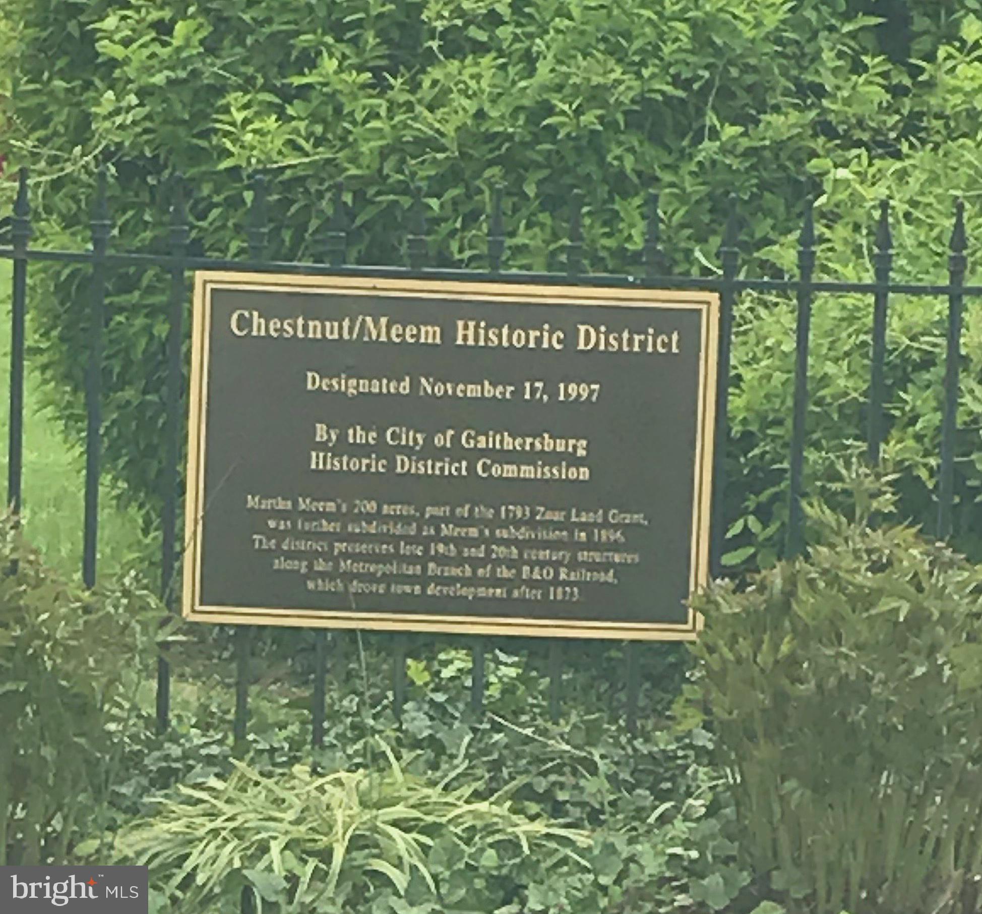 104 Chestnut Street Gaithersburg, MD 20877 - Photo 42 of 44 The Meem Historic District.