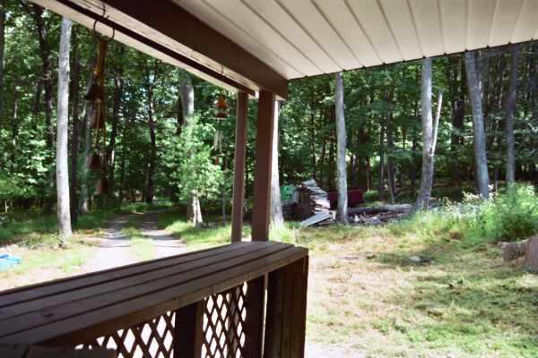 32-33 Hemlock Road Kunkletown, PA 18058 - Photo 8 of 15 a view of backyard with green space and deck