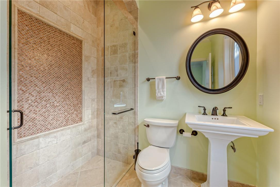 2320 Northeast 34th Court Lighthouse Point, FL 33064 - Photo 29 of 97 walk in shower with tile work