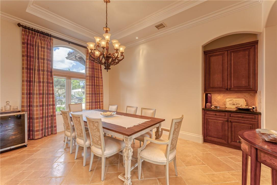 2320 Northeast 34th Court Lighthouse Point, FL 33064 - Photo 9 of 97 Formal Dining room with wet bar