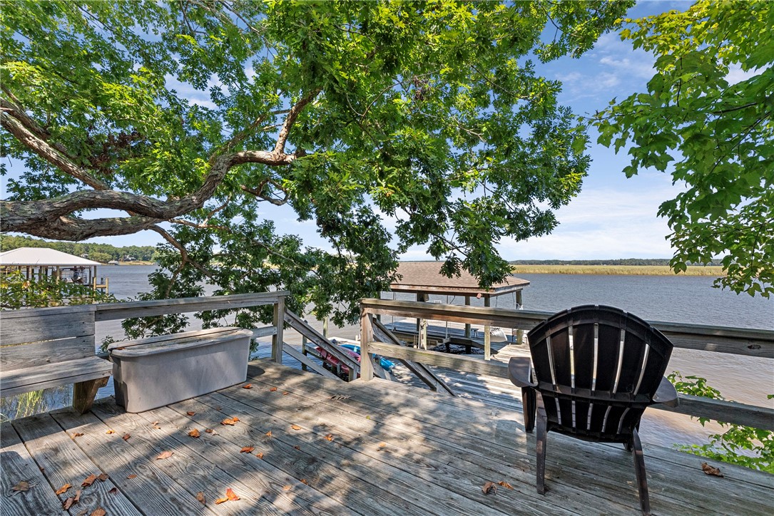 1976 Custis Millpond Road West Point, VA 23181 - Photo 5 of 50 a view of a chairs and table in the patio