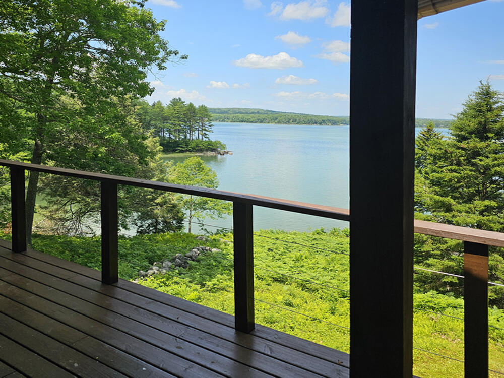 190 Heath Road Bremen, ME 04551 - Photo 20 of 57 From Deck Looking Northwest