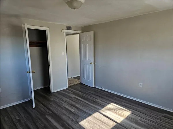 wooden floor in an empty room