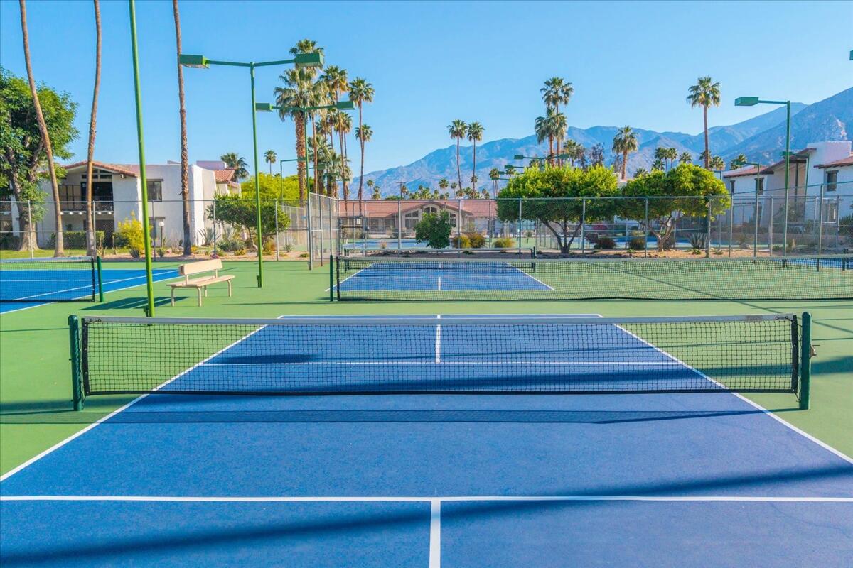 1050 Ramon Road, Unit 110 Palm Springs, CA 92264 - Photo 18 of 28 a park with lots of palm trees