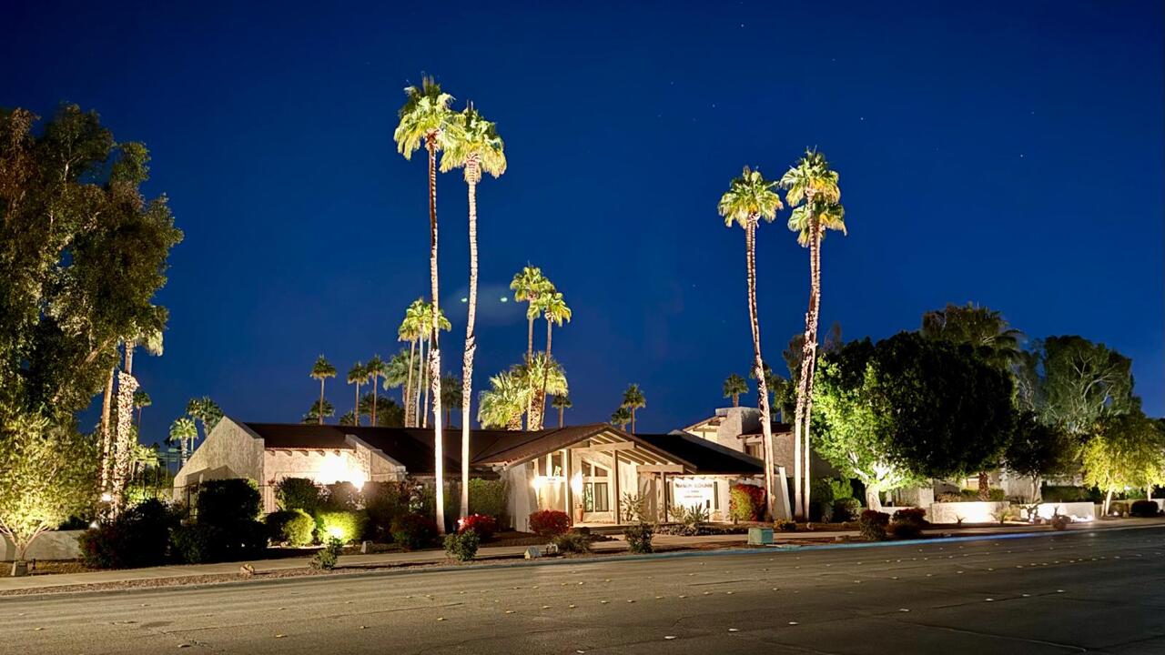 1050 Ramon Road, Unit 110 Palm Springs, CA 92264 - Photo 28 of 28 a view of street along with house and trees