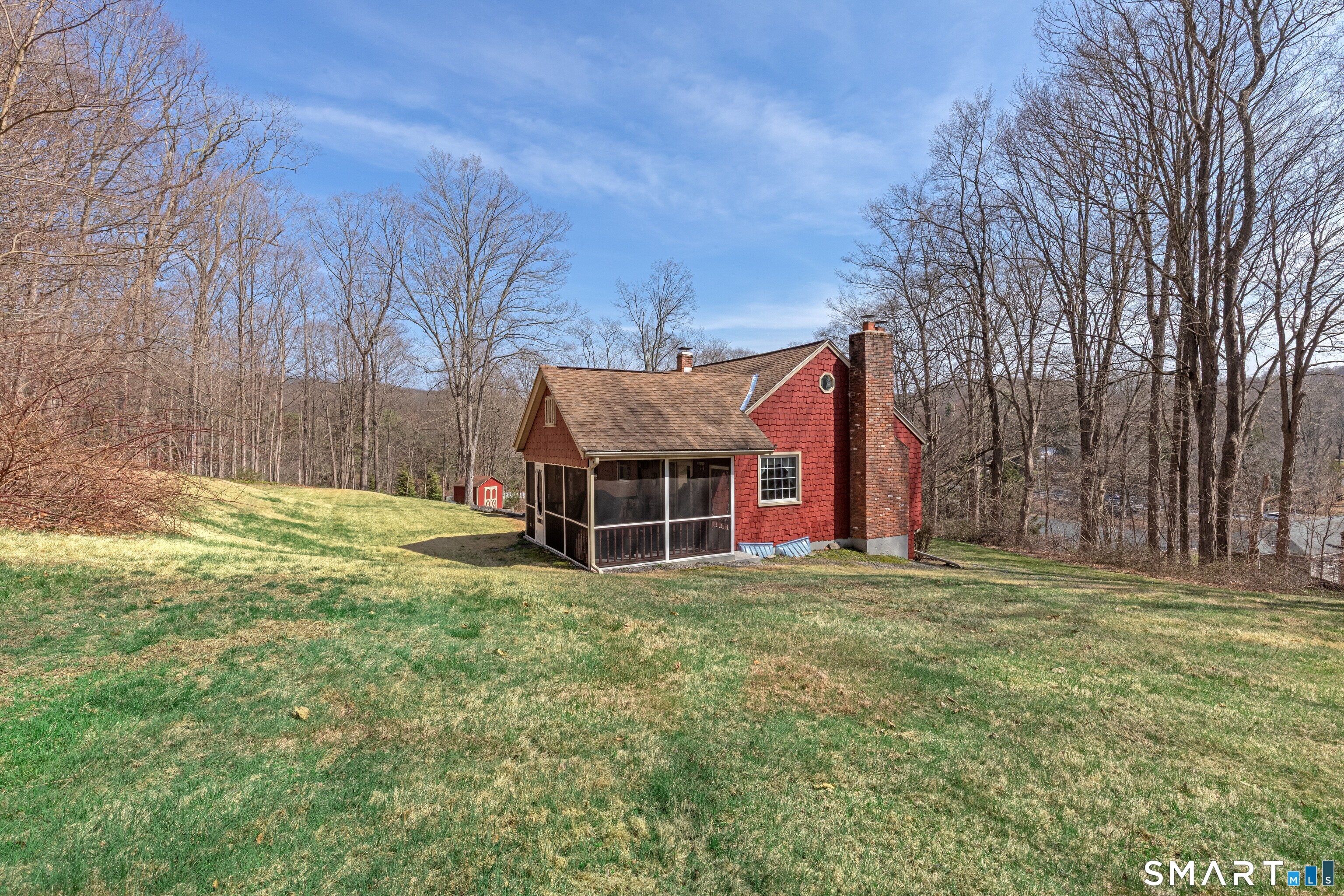 165 Community House Road Southbury, CT 06488 - Photo 22 of 29 a view of a house with a yard