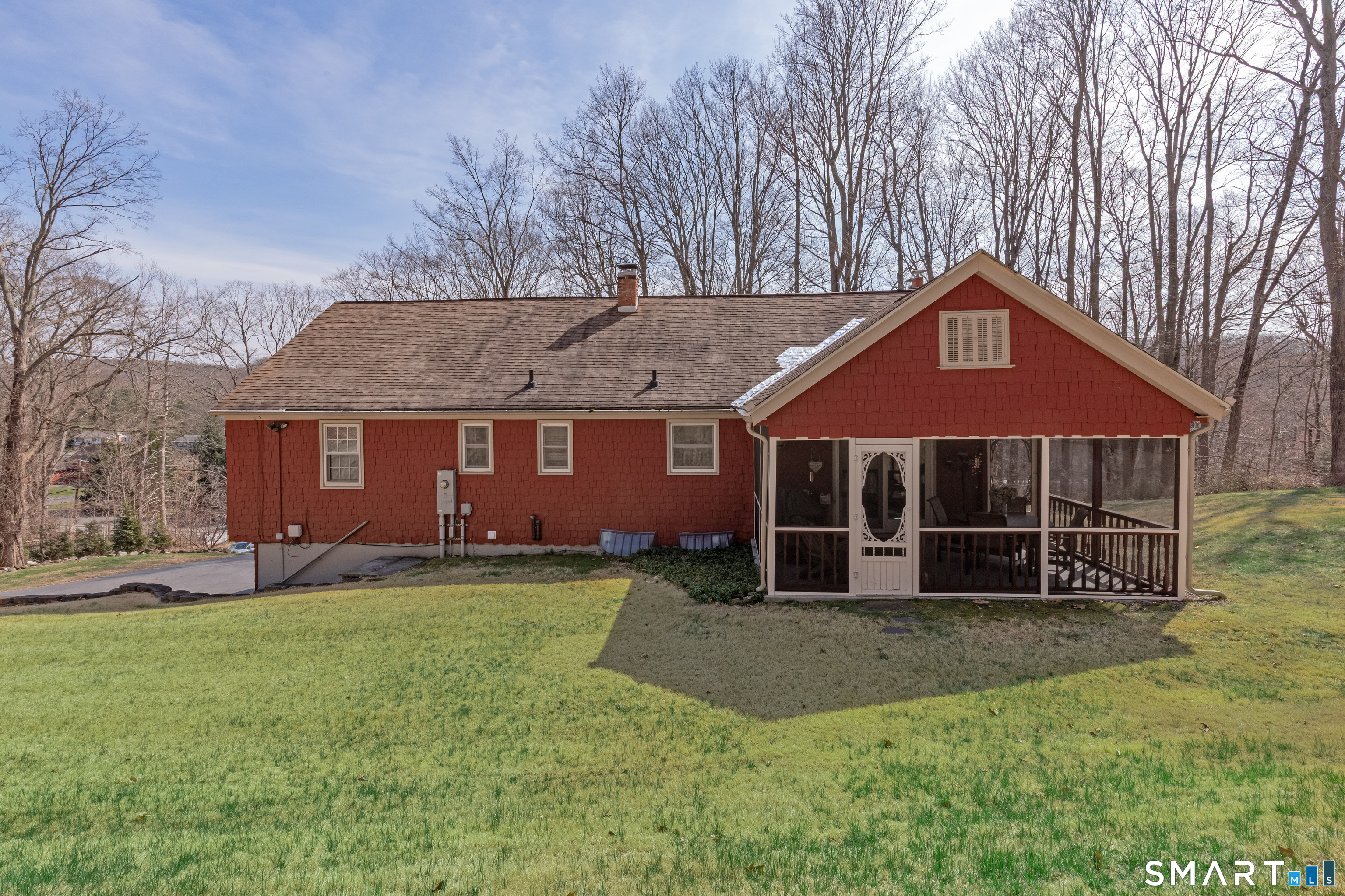 165 Community House Road Southbury, CT 06488 - Photo 24 of 29 a front view of a house with a yard