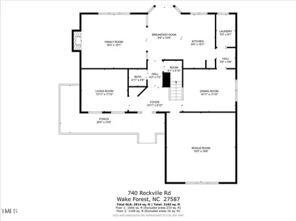 $469,000 | 740 Rockville Road, Wake Forest, NC 27587