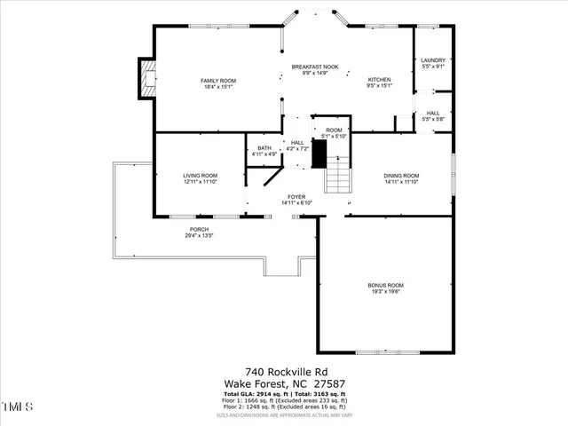 $469,000 | 740 Rockville Road, Wake Forest, NC 27587