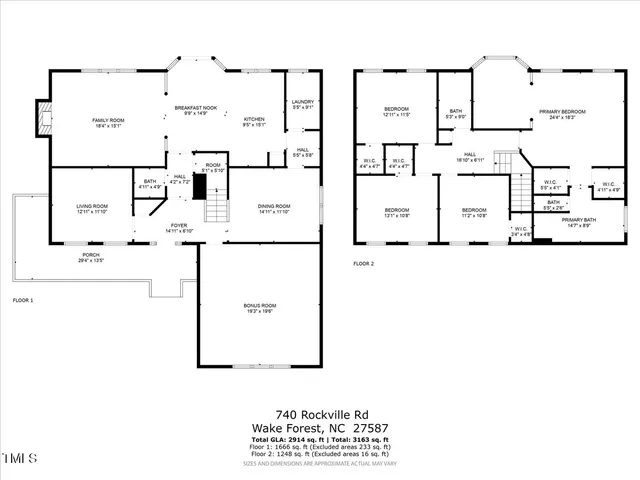 $469,000 | 740 Rockville Road, Wake Forest, NC 27587