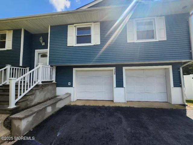 a front view of house