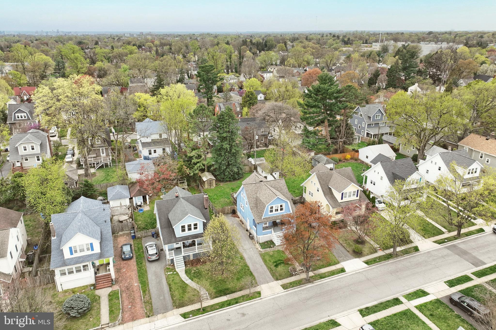 615 Dunkirk Road Baltimore, MD 21212 - Photo 41 of 45 an aerial view of residential houses with outdoor space
