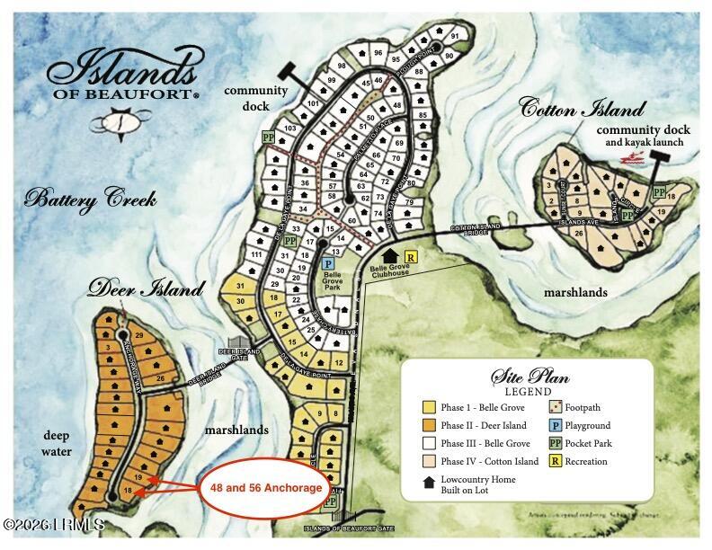 56 Anchorage Way Beaufort, SC 29902 - Photo 8 of 19 Community Map