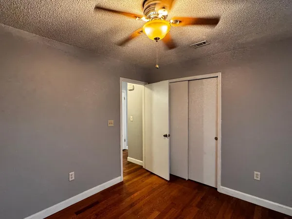 wooden floor in an empty room