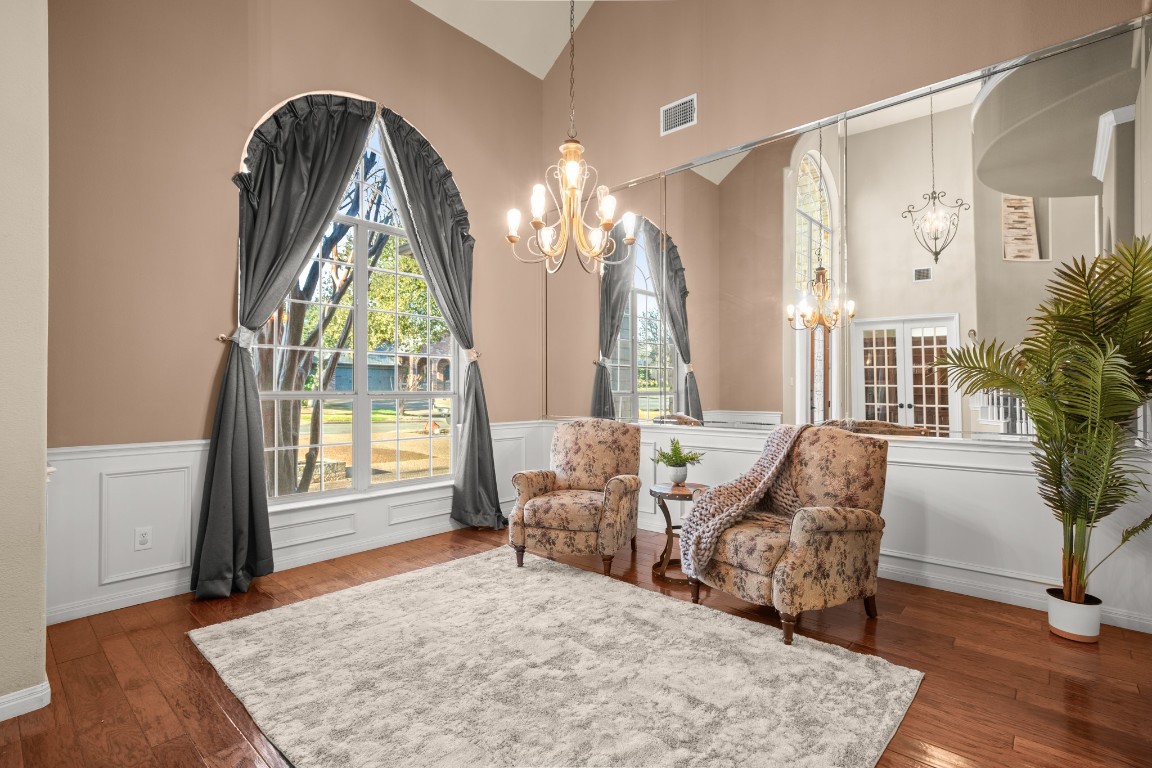 8021 Tahoe Parke Circle Austin, TX 78726 - Photo 6 of 33 a living room with furniture and a large window