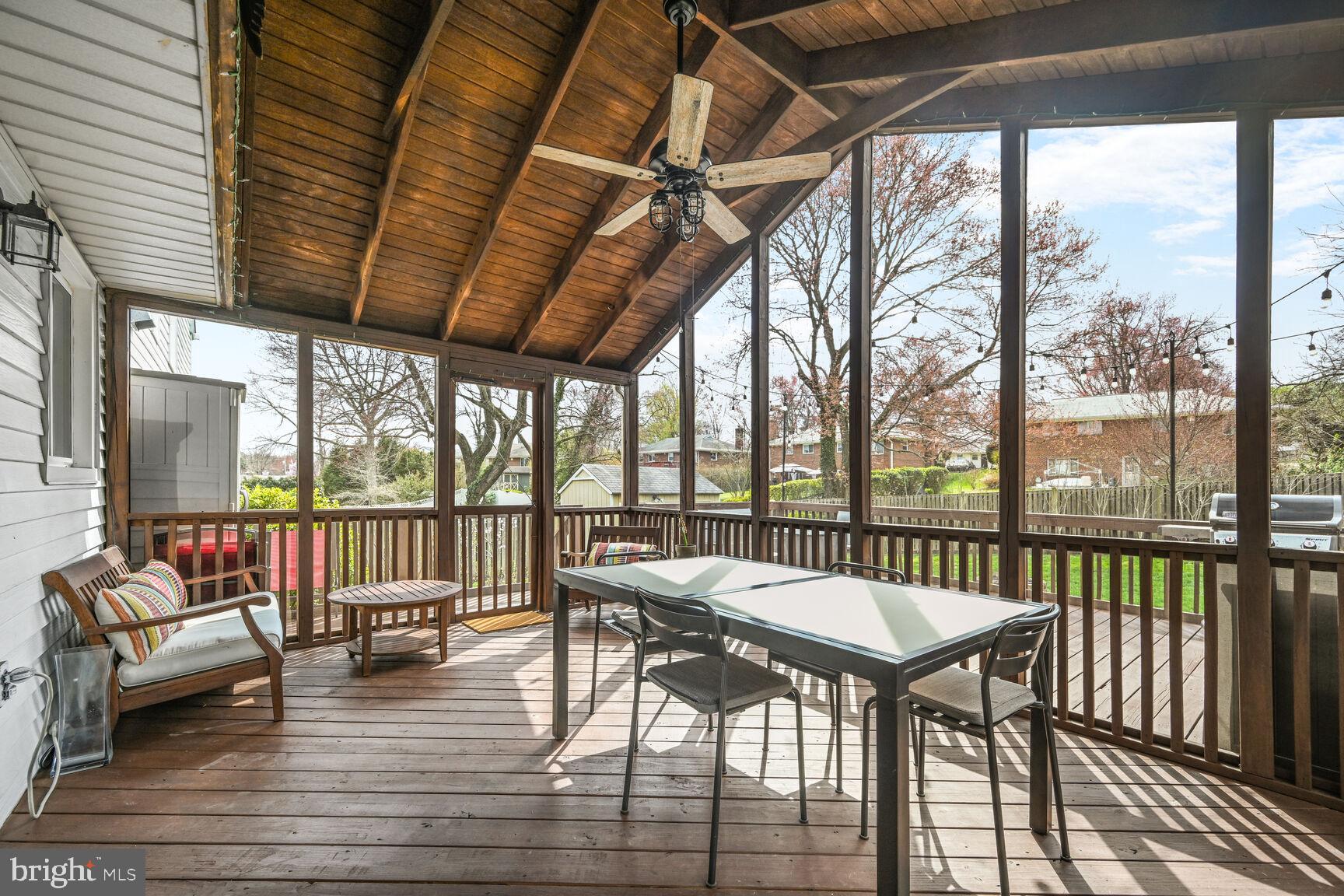2308 Peggy Lane Silver Spring, MD 20910 - Photo 13 of 27 a view of a patio with a table chairs and a patio