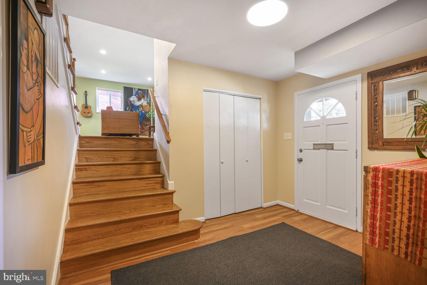 2308 Peggy Lane Silver Spring, MD 20910 - Photo 5 of 27 a view of an entryway with wooden floor