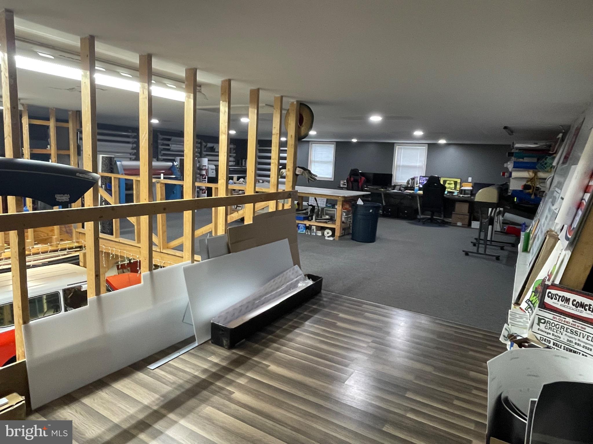 12419 Vale Summit Road Southwest Frostburg, MD 21532 - Photo 11 of 39 Spacious creative workspace awaits you.