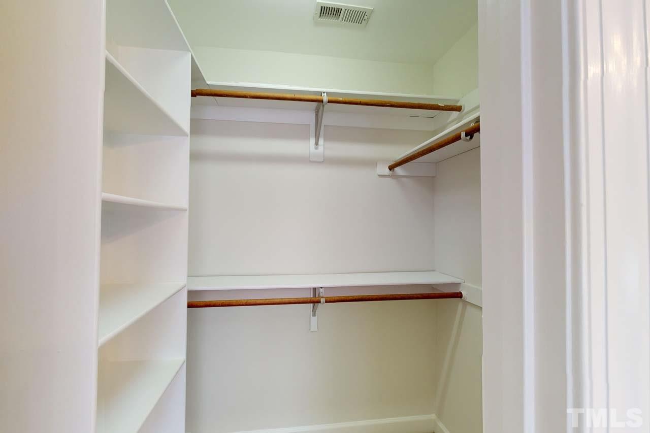 8601 Stanton Place Raleigh, NC 27615 - Photo 15 of 25 One of two closets in this master suite