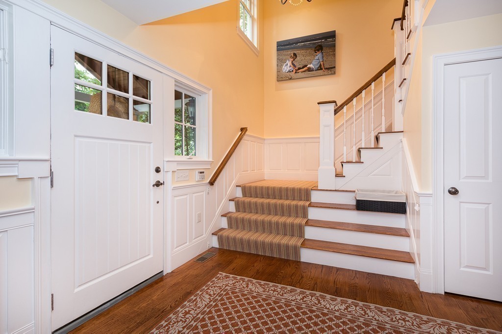 60 Powder Point Avenue Duxbury, MA 02332 - Photo 16 of 30 a view of entryway and hall with wooden floor