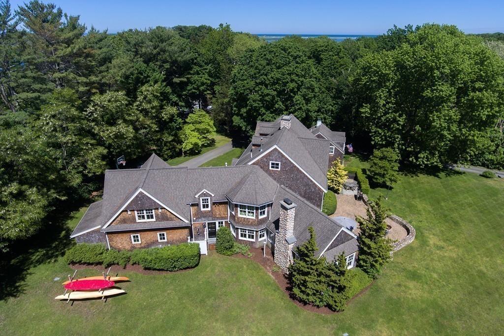 60 Powder Point Avenue Duxbury, MA 02332 - Photo 3 of 30 an aerial view of a house