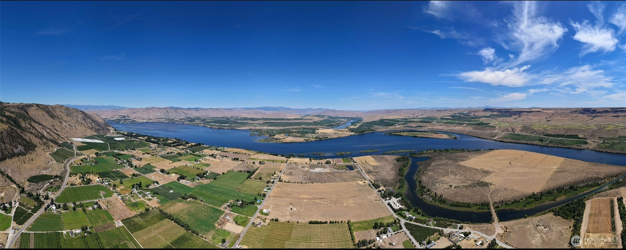 3 Solitude Lane Brewster, WA 98812 - Photo 10 of 12 an aerial view of residential houses with outdoor space
