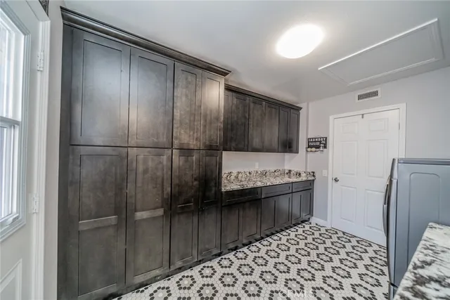 a front view of a house with a porch