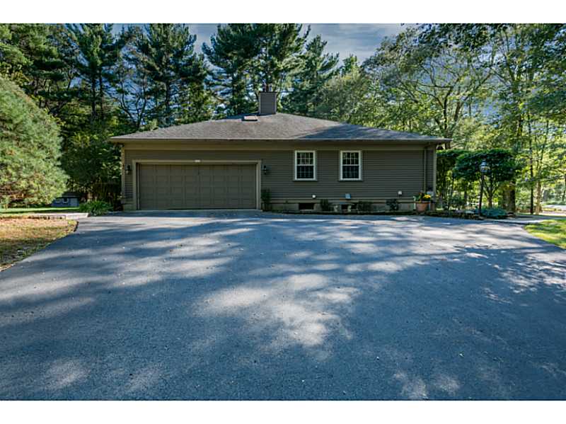 3383 Diamond Hill Road Cumberland, RI 02864 - Photo 2 of 25 Other. Left side view of the house showing the 2 car garage.