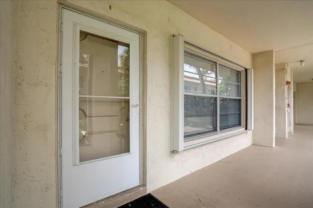 a room with furniture and windows