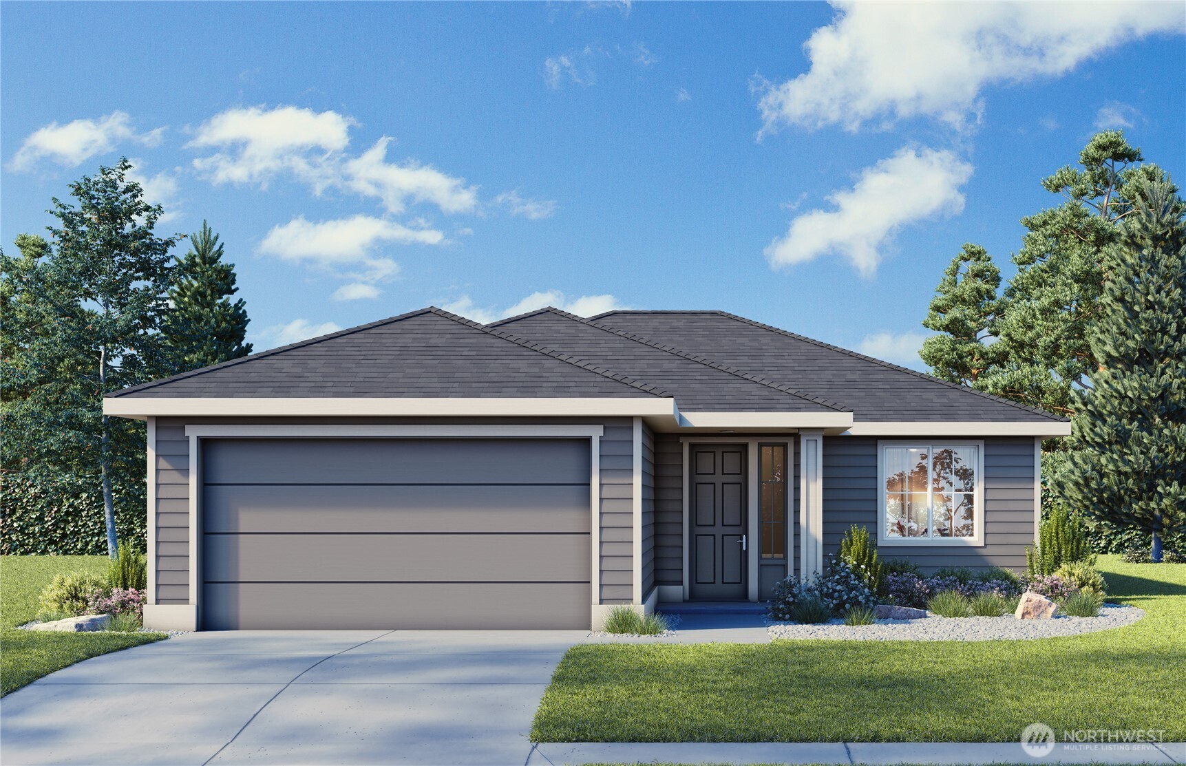 574 South Oasis Loop East Wenatchee, WA 98802 - Photo 4 of 9 front view of a house with a yard